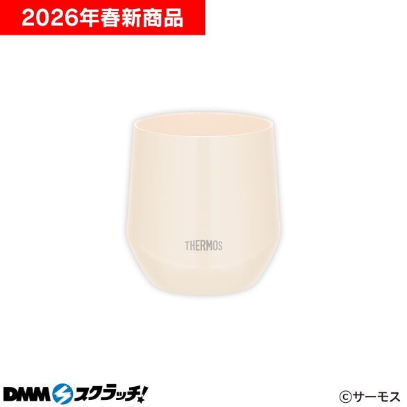 C-4.真空断熱カップ ナチュラルホワイト