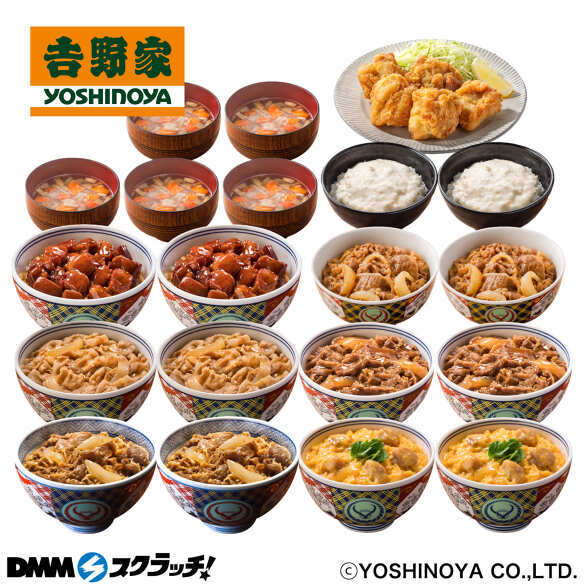 A-1.吉野家9種20個お楽しみセット