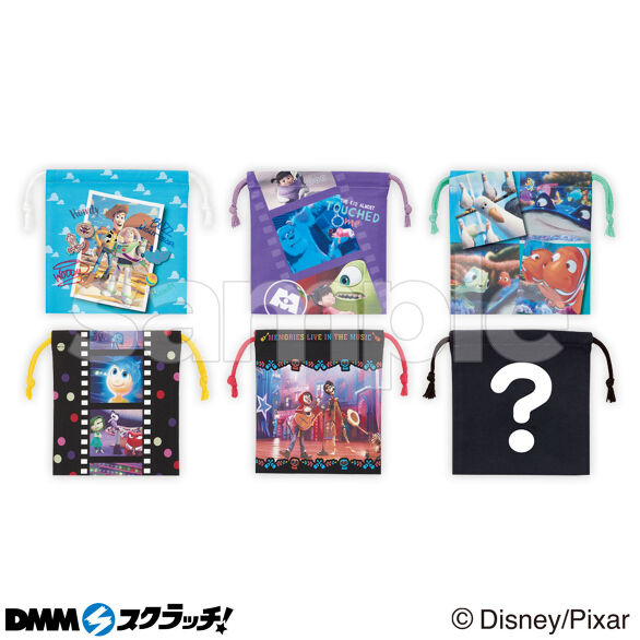 E-1.ランダムランチ巾着1枚 ピクサー