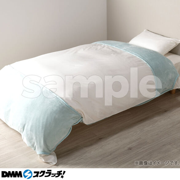 B-3.カバーにもなる毛布 グリーン