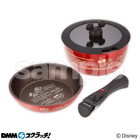 A-1.取っ手が取れる鍋＆フライパンセット