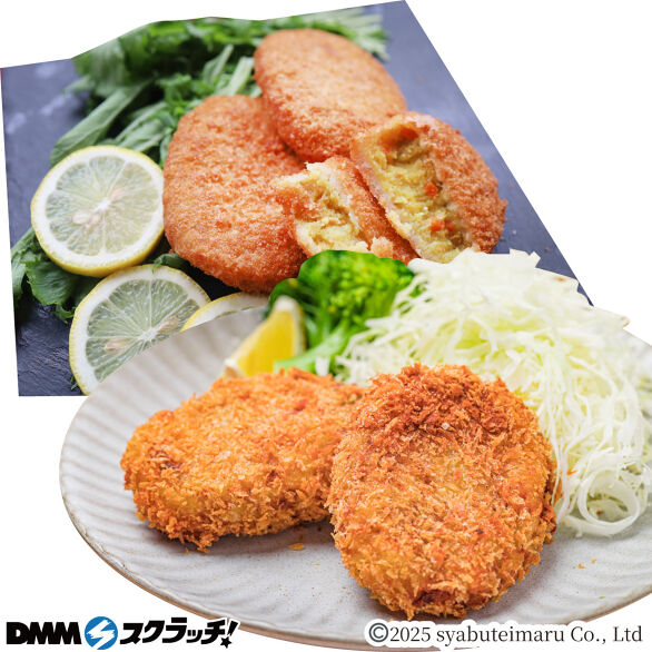 E-5.コロッケプレーン＆カレー食べ比べ