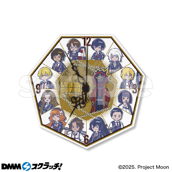 DMMスクラッチ リンバスカンパニー れとぽぷ A賞 アクリルクロック A-1 Limbus Company」れとぽぷシリーズ スクラッチ - DMMスクラッチ