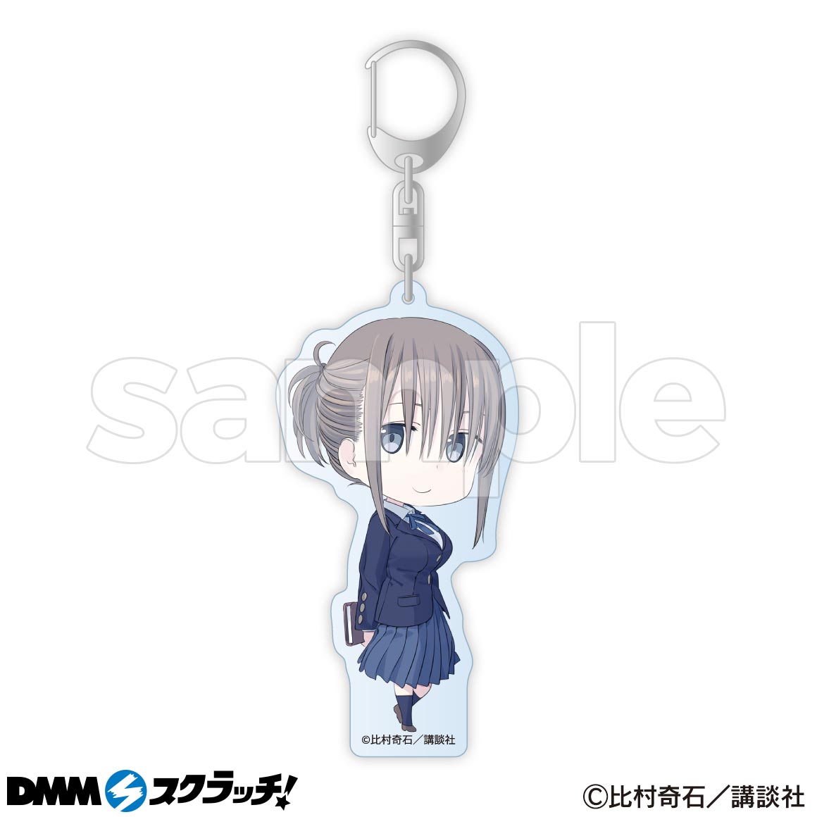 中古】雑貨 前髪ちゃん 複製サイン入りラバーマット 「DMMスクラッチ