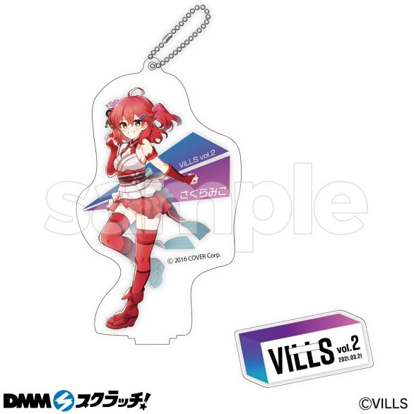 ホロライブ VILLS DMMスクラッチ さくらみこ アクリルスタンド