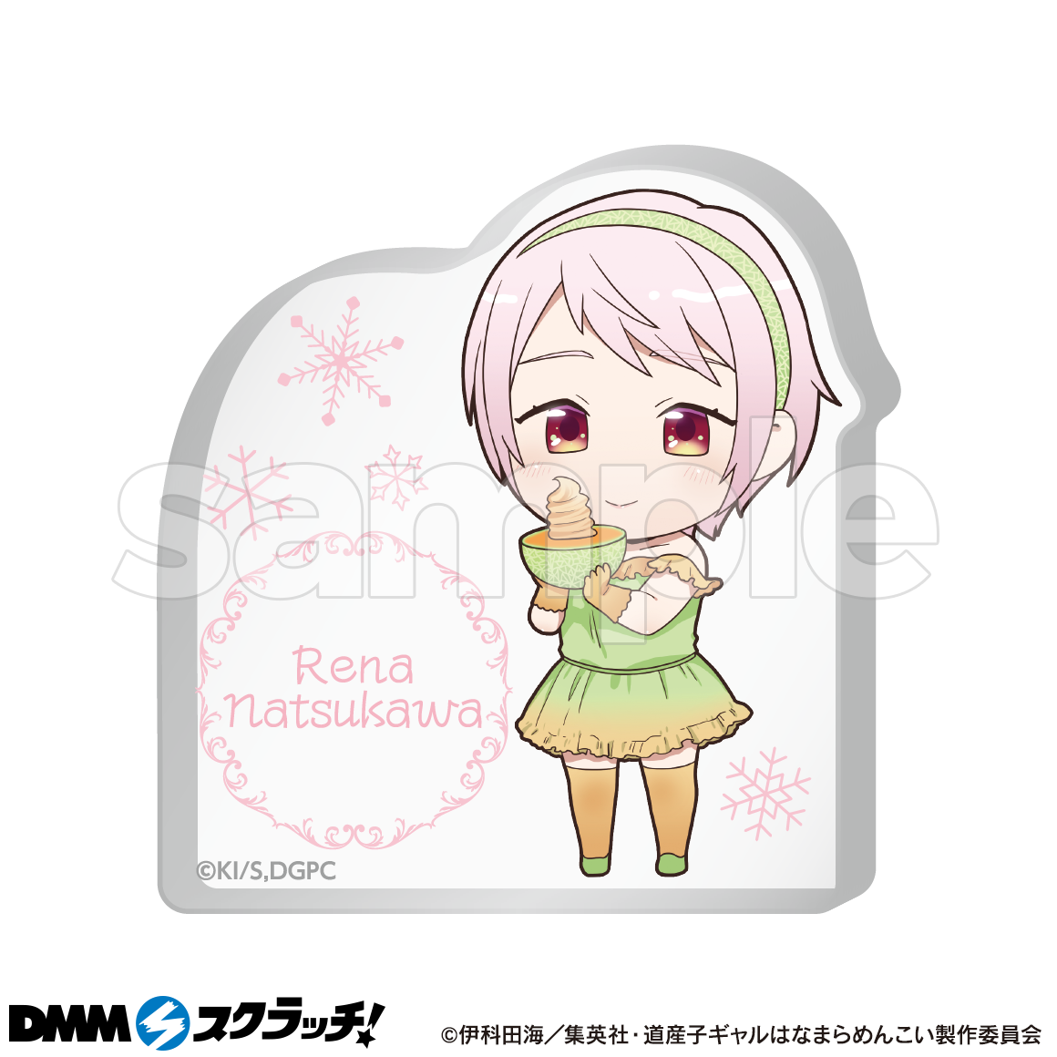 DMMスクラッチ　TVアニメ　道産子ギャルはなまらめんこい　W賞　マウスパッド TVアニメ「道産子ギャルはなまらめんこい」 スクラッチ - DMM