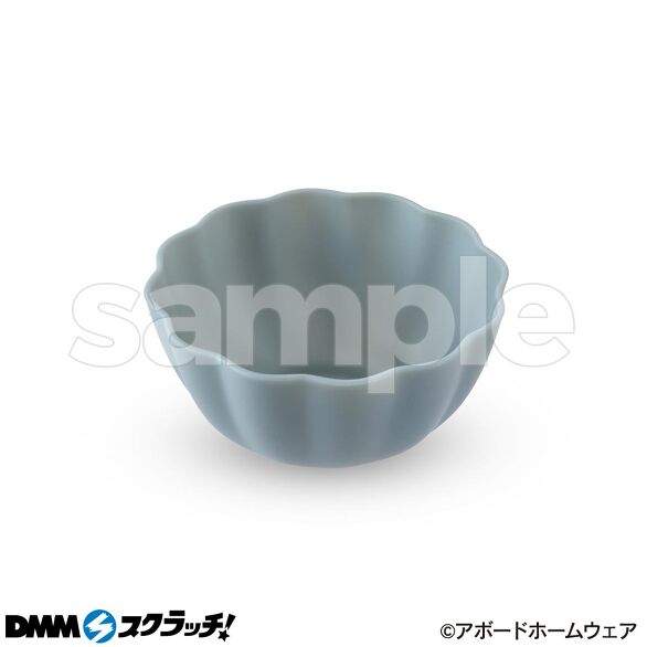 E-5.スカロップペタルシリアルボウル グレー