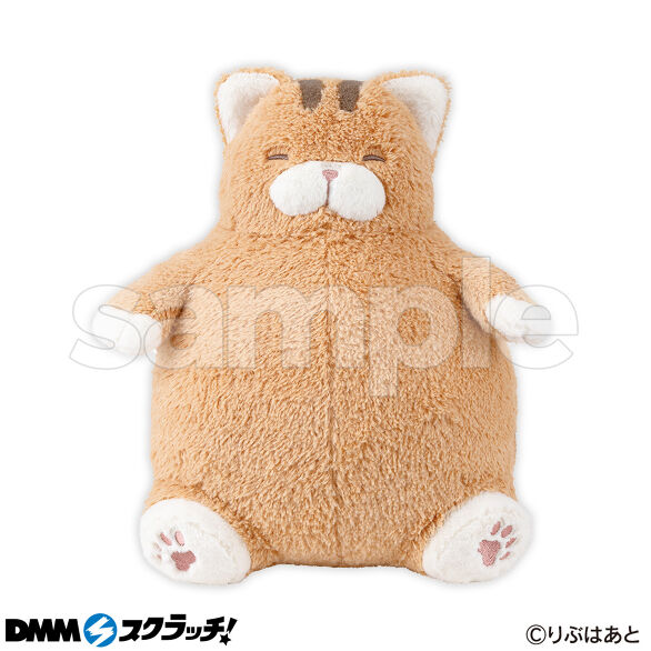 B-2.ねこ肯定感 抱き枕Mサイズ とらねこ