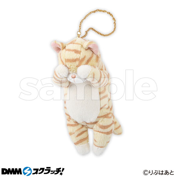 D-1.くびねっこ マスコットポーチ トラネコ